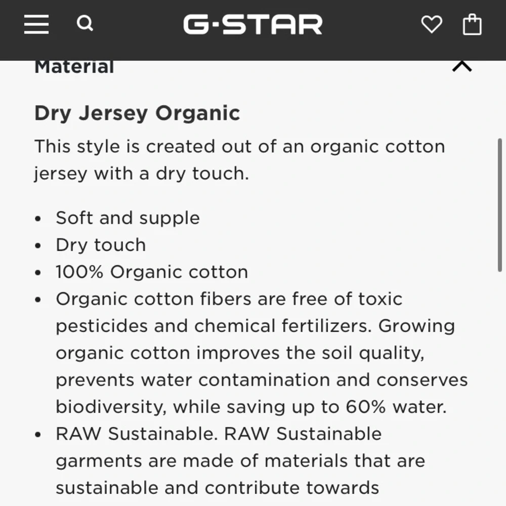 G-Star Raw Oversized Boxy Pocket T-Shirt in‎ Walnut Small